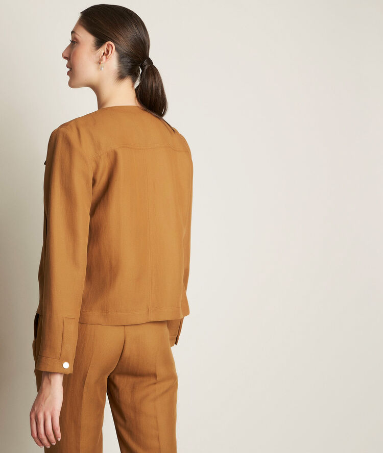 London camel short jacket camel.