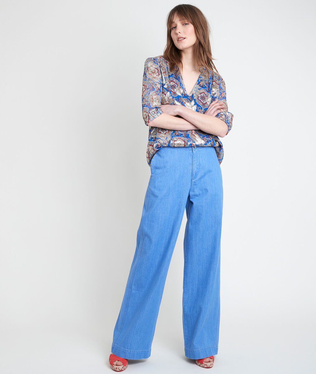 TISSIA printed blouse | 1-2-3 TISSIA printed blouse PhotoZ | 1-2-3