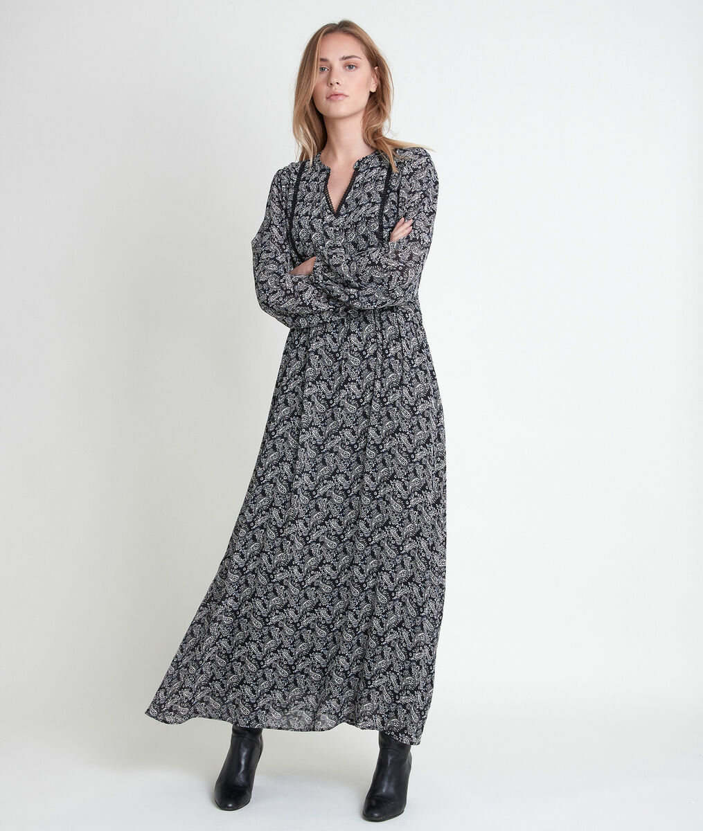 LEA maxi paisley print dress | 1-2-3 LEA maxi paisley print dress PhotoZ | 1-2-3