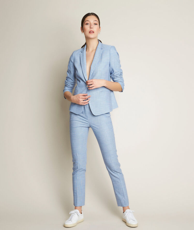 Harry sky blue fancy trousers cloud.