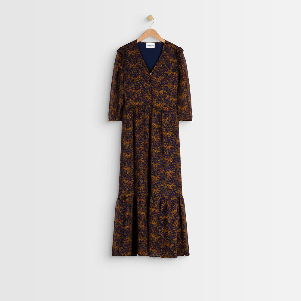 Claire printed maxi dress tomette.