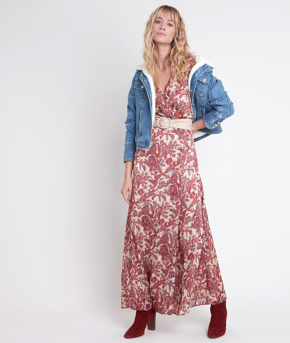 PANACHE denim and faux fur jacket | 1-2-3 PANACHE denim and faux fur jacket PhotoZ | 1-2-3