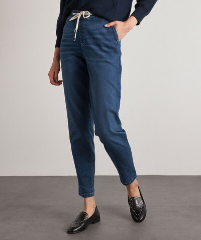 Noor blue denim sportswear trousers PhotoZ | 1-2-3