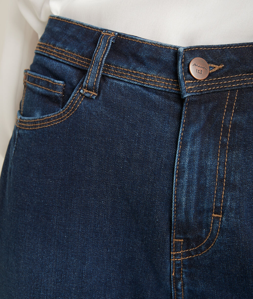 Sonia, the original 123 raw used straight-fit jeans raw denim.