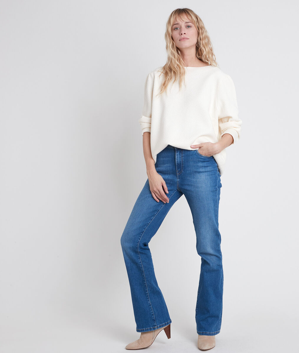 AMORE ecru decorative knit jumper | 1-2-3 AMORE ecru decorative knit jumper PhotoZ | 1-2-3