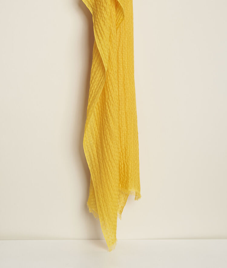 Calliope wool scarf honey.