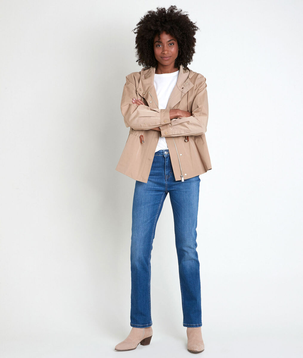 NADA camel short parka | 1-2-3 NADA camel short parka PhotoZ | 1-2-3