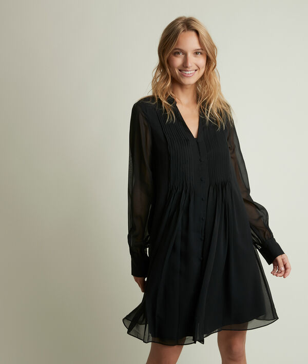 Coralie pleated silk dress | 1-2-3 Coralie pleated silk dress PhotoZ | 1-2-3