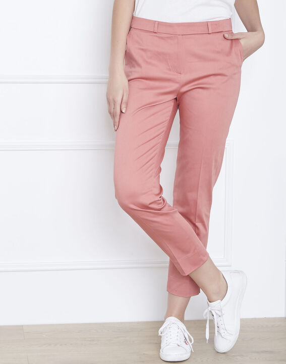 Rubis pink cigarette trousers | 1-2-3 Rubis pink cigarette trousers PhotoZ | 1-2-3