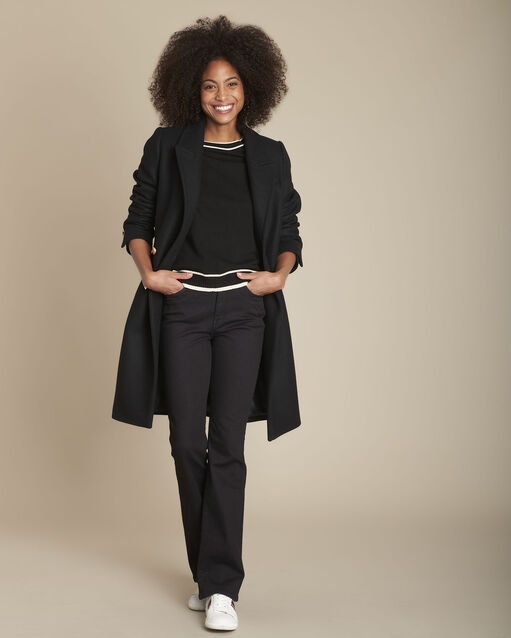 Fontenay black graphic pullover  (2) - Maison 123