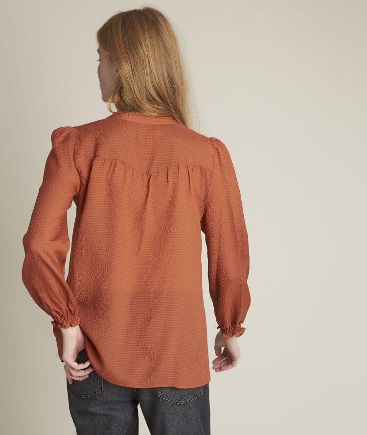 Elonie silk blouse watermelon.