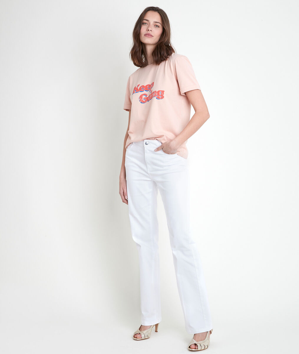 IBIZA pink screen-print T-shirt | 1-2-3 IBIZA pink screen-print T-shirt PhotoZ | 1-2-3