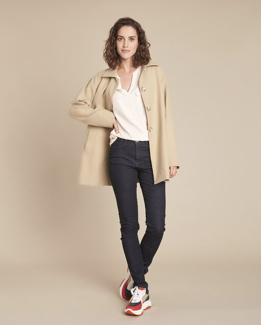 Suzy rinse slim jeans ice green.