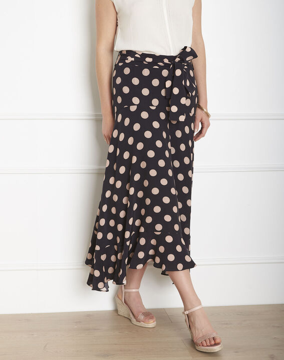 Sympa black polka dot skirt | 1-2-3 Sympa black polka dot skirt PhotoZ | 1-2-3