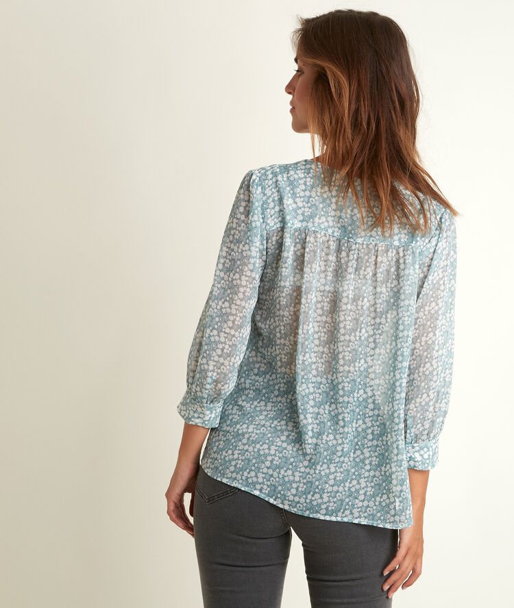 Juan printed blouse.