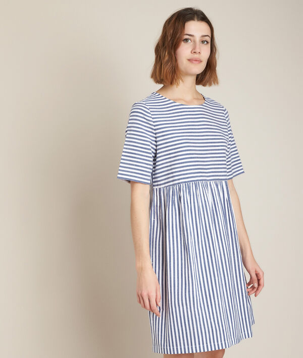 Chaima striped dress | 1-2-3 Chaima striped dress PhotoZ | 1-2-3