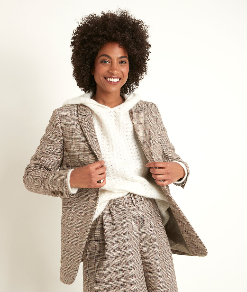Thelma lurex checked jacket | 1-2-3 Thelma lurex checked jacket PhotoZ | 1-2-3