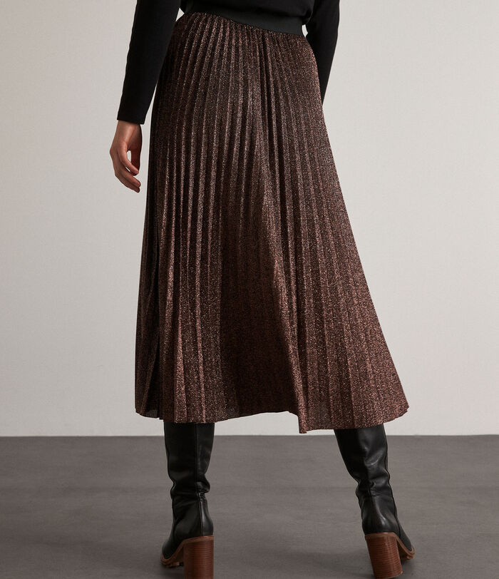 Elara pleated sequin skirt PhotoZ | 1-2-3