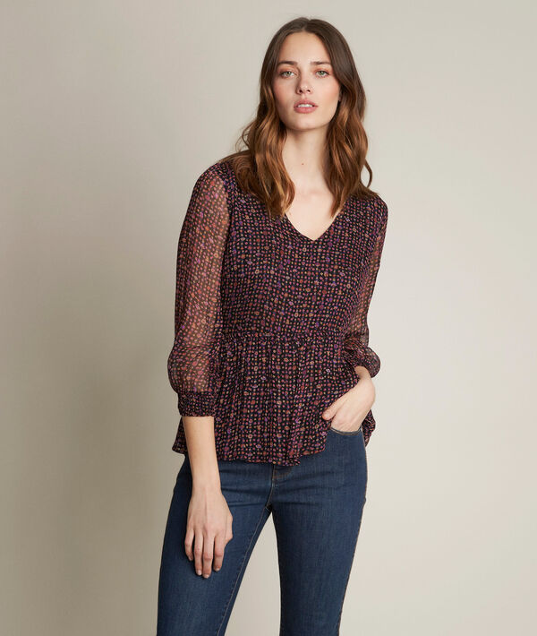 Esmée printed blouse | 1-2-3 Esmée printed blouse PhotoZ | 1-2-3