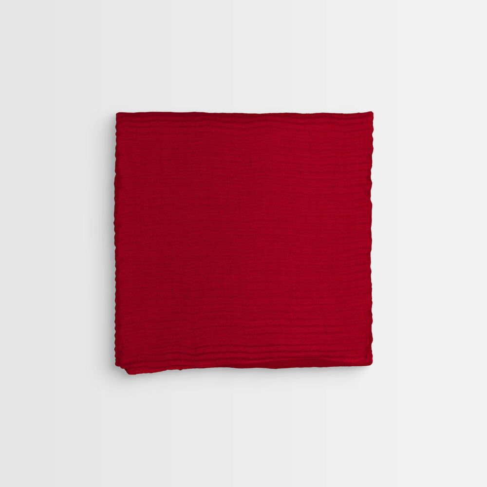 Barry red pleated scarf bourgogne.