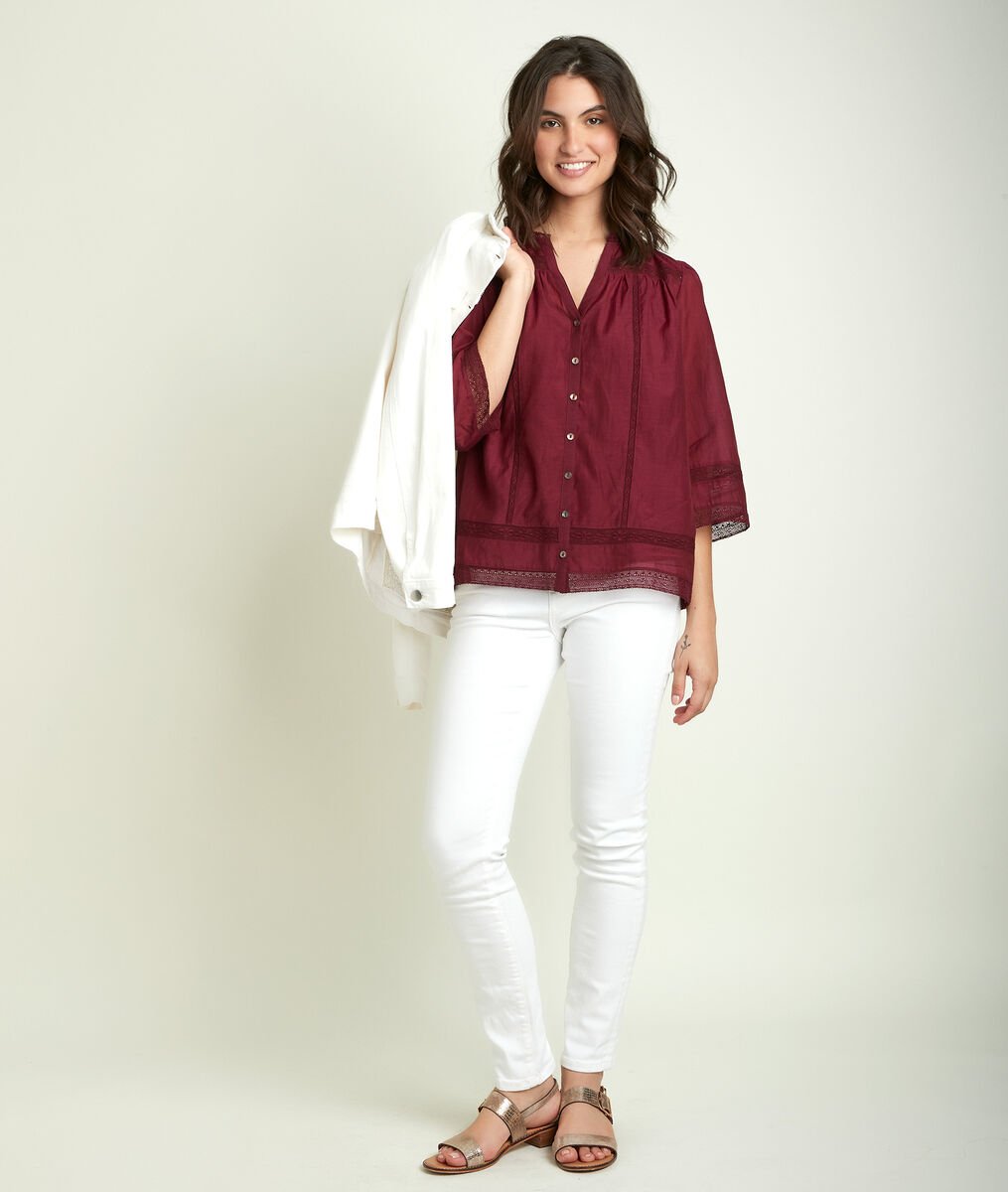 Erna embroidered blouse | 1-2-3 Erna embroidered blouse PhotoZ | 1-2-3