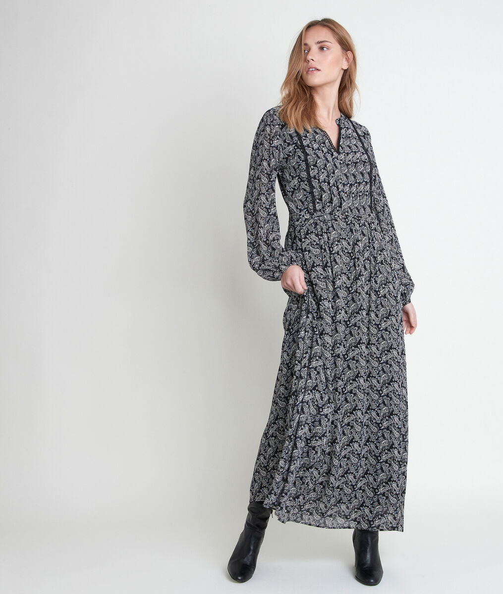 LEA maxi paisley print dress | 1-2-3 LEA maxi paisley print dress PhotoZ | 1-2-3