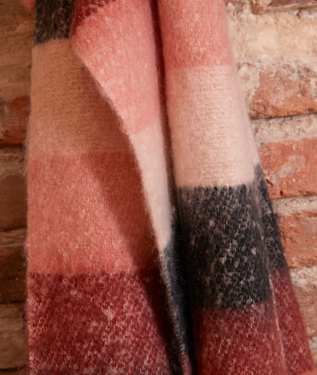 Haiza thick pink scarf | 1-2-3 Haiza thick pink scarf PhotoZ | 1-2-3