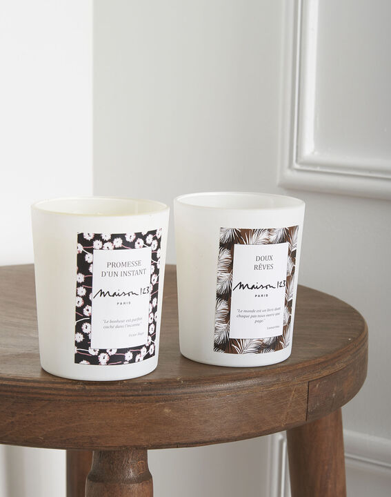 White tea candle | 1-2-3 White tea candle PhotoZ | 1-2-3