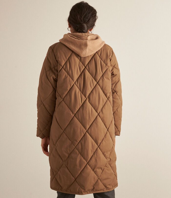 Manon brown padded coat PhotoZ | 1-2-3
