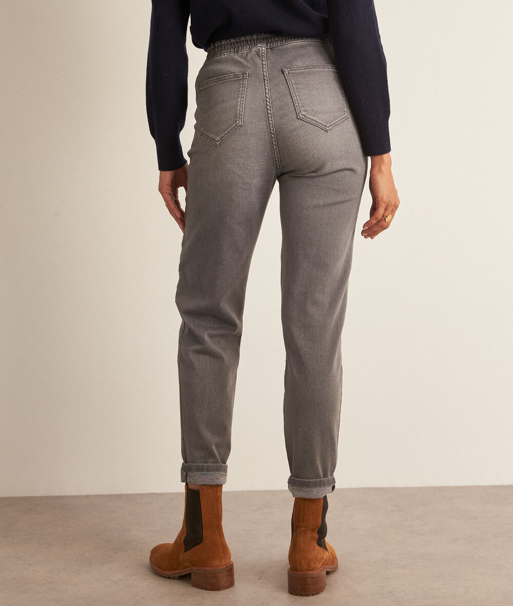 Noor grey cotton jeans PhotoZ | 1-2-3
