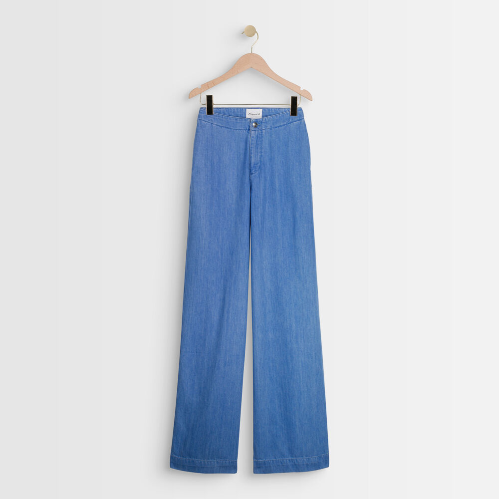 Anastasia wide leg jeans myosotis.