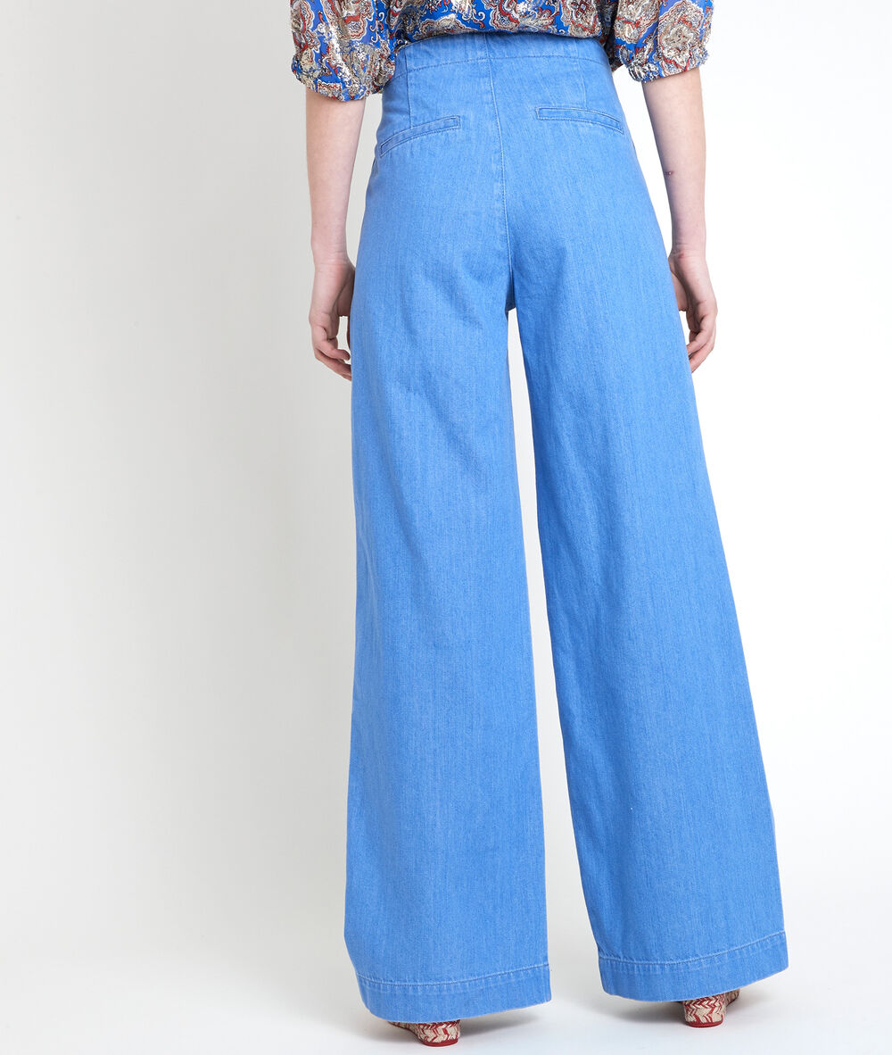 Anastasia wide leg jeans myosotis.