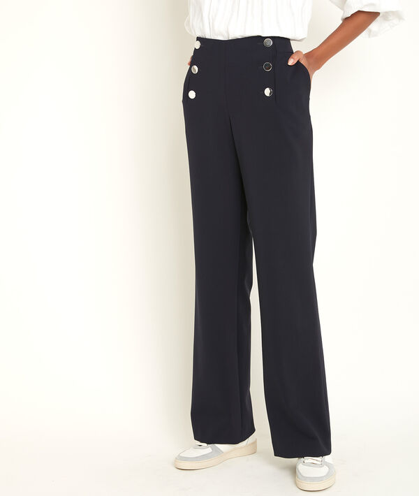 Hubert microfibre sailor trousers | 1-2-3 Hubert microfibre sailor trousers PhotoZ | 1-2-3