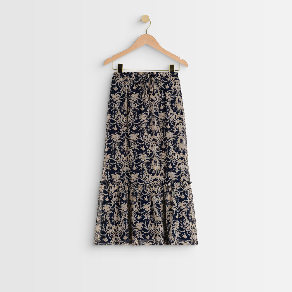 Gao printed maxi dress marine.