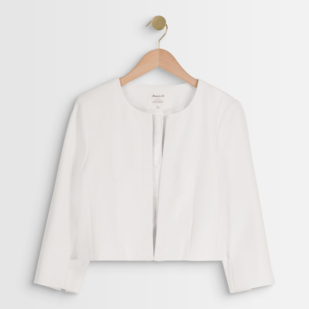 Lalie microfibre bolero ecru.