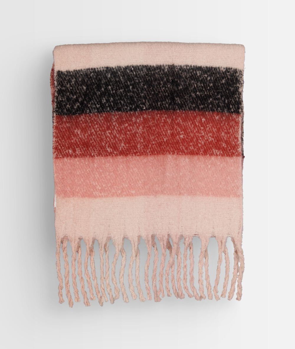 Haiza thick pink scarf buvard.