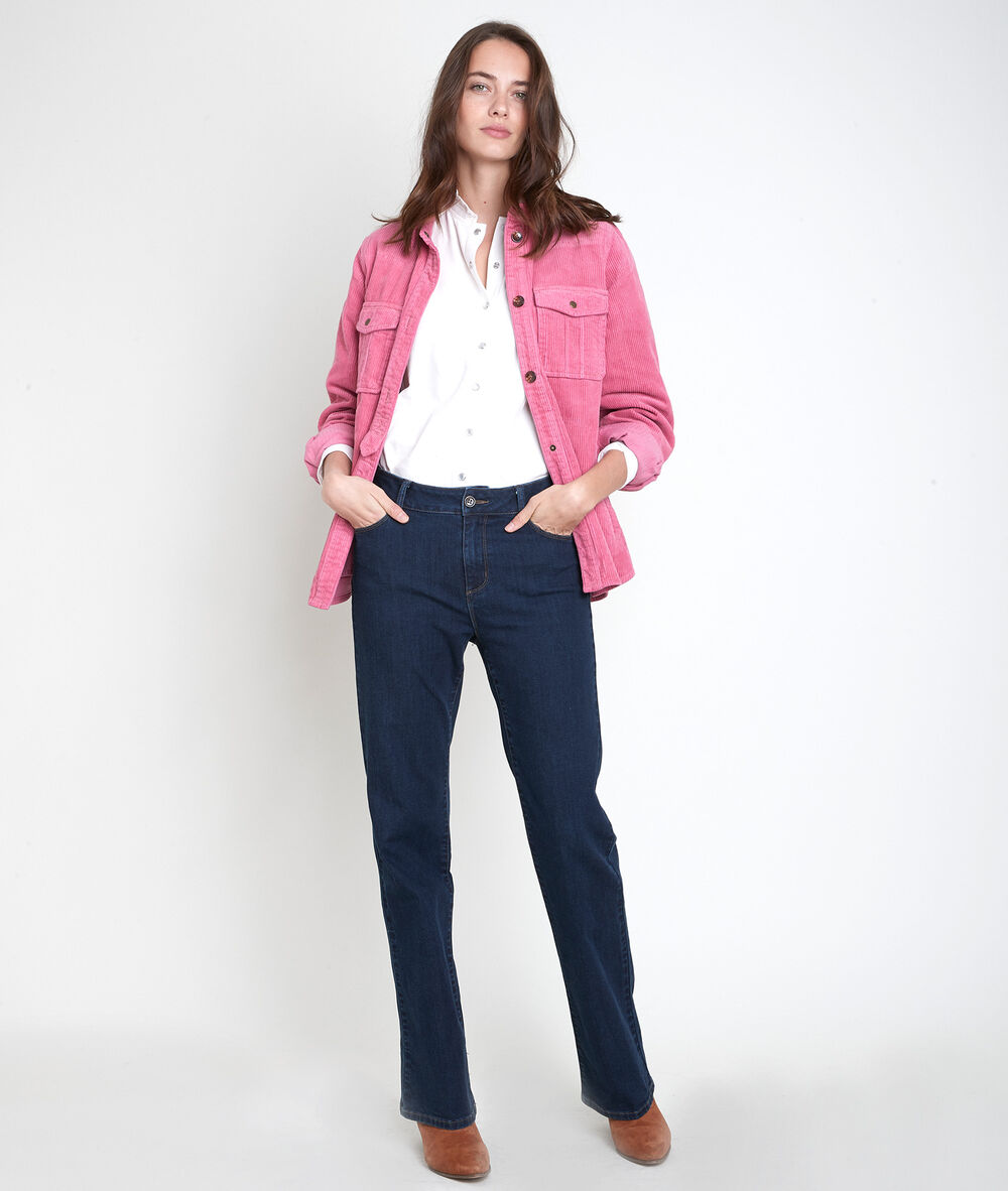 Fidji rinse flared jeans rinse.