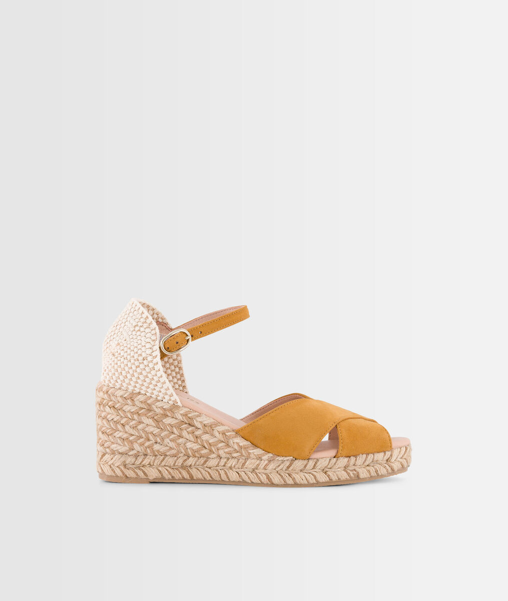 Grazia honey leather espadrilles | 1-2-3 Grazia honey leather espadrilles PhotoZ | 1-2-3