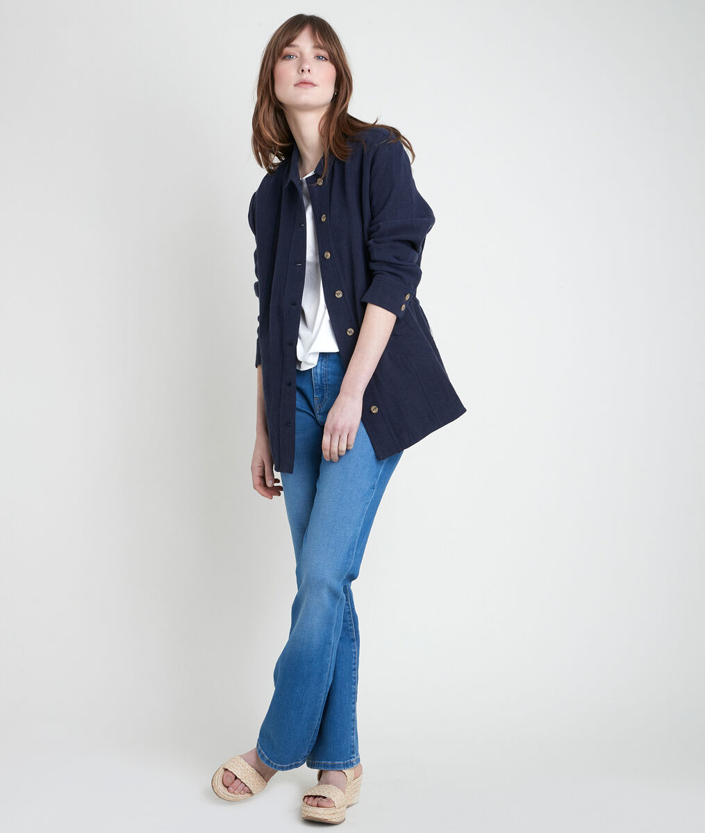 PAOLITA navy linen jacket | 1-2-3 PAOLITA navy linen jacket PhotoZ | 1-2-3