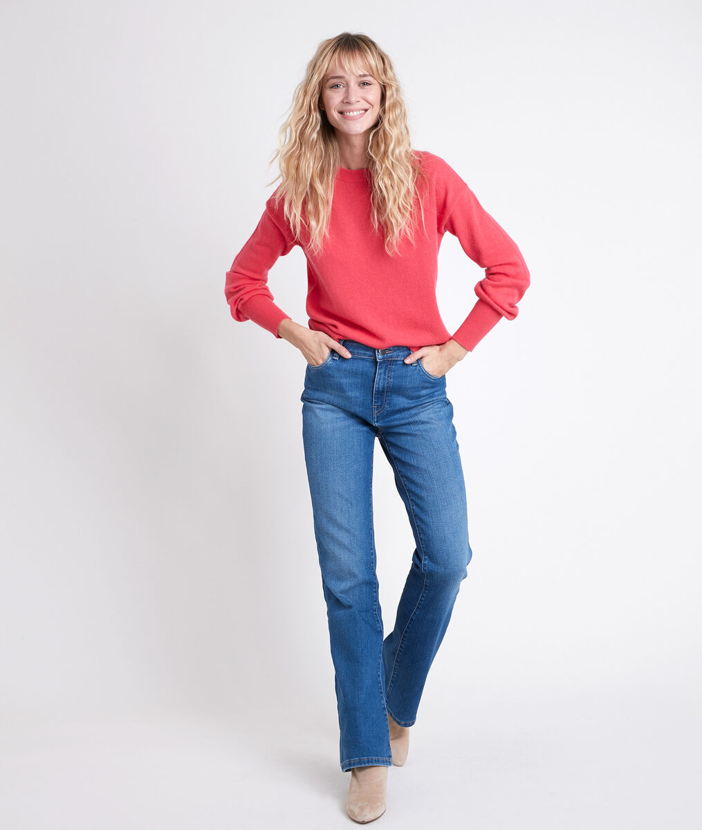 ALANIS pink wool and cashmere jumper | 1-2-3 ALANIS pink wool and cashmere jumper PhotoZ | 1-2-3