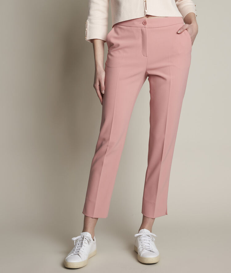 Suzanne microfibre cigarette trousers shellfish.