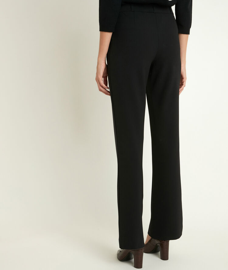 Hubert microfibre matelot trousers black.