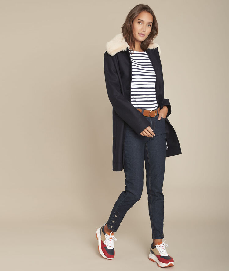 Canarie striped t-shirt white.