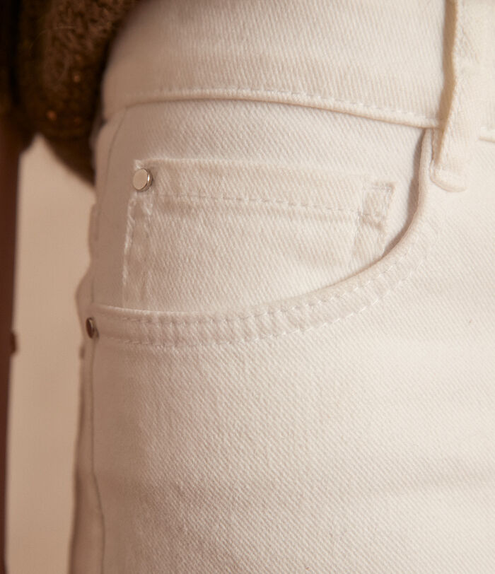 Jean blanc en coton blanc Patience PhotoZ | 1-2-3