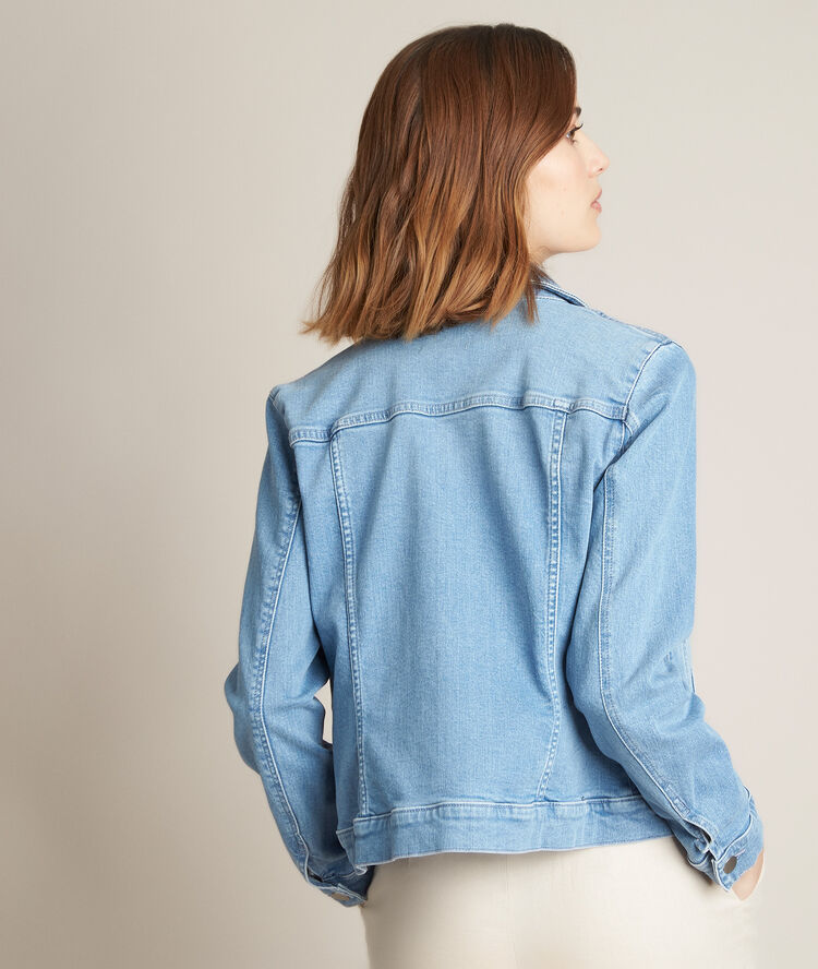 Clem pure bleached denim jacket pure bleached.