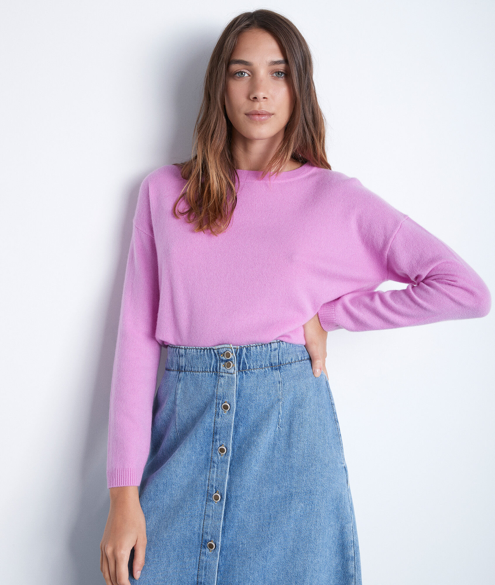 fuchsia cashmere