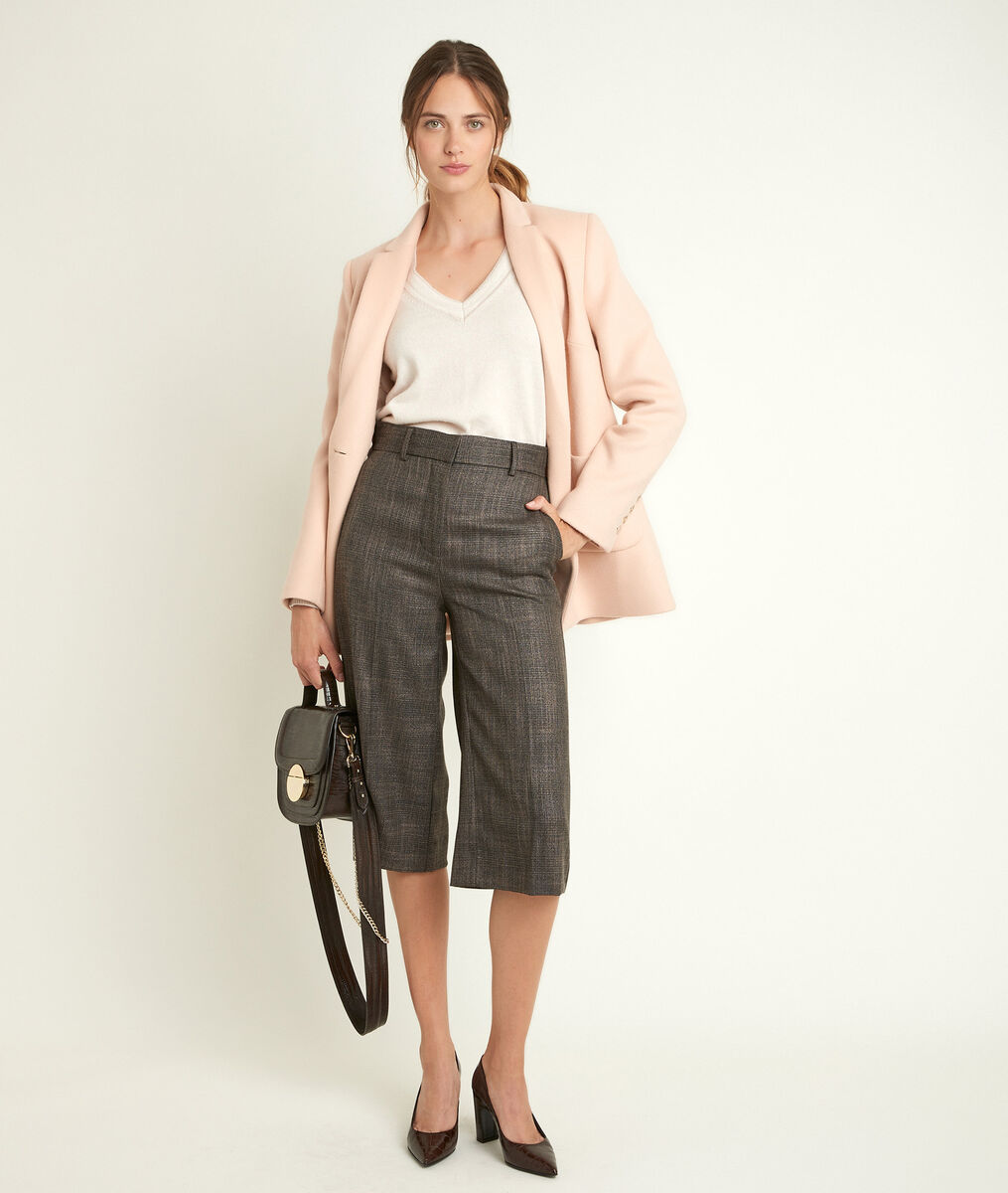 Monica checked culottes | 1-2-3 Monica checked culottes PhotoZ | 1-2-3