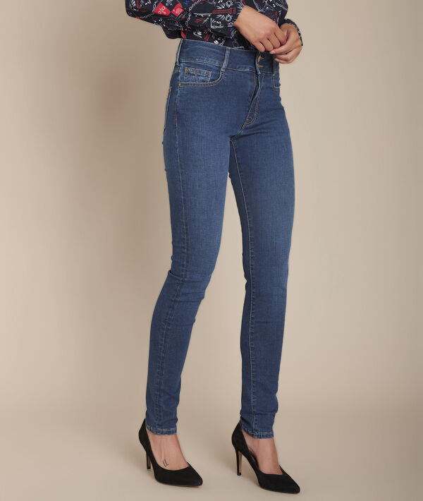 The Iconic Silvia stone-coloured recycled used-look slim-fit | 1-2-3 The Iconic Silvia stone-coloured recycled used-look slim-fit PhotoZ | 1-2-3