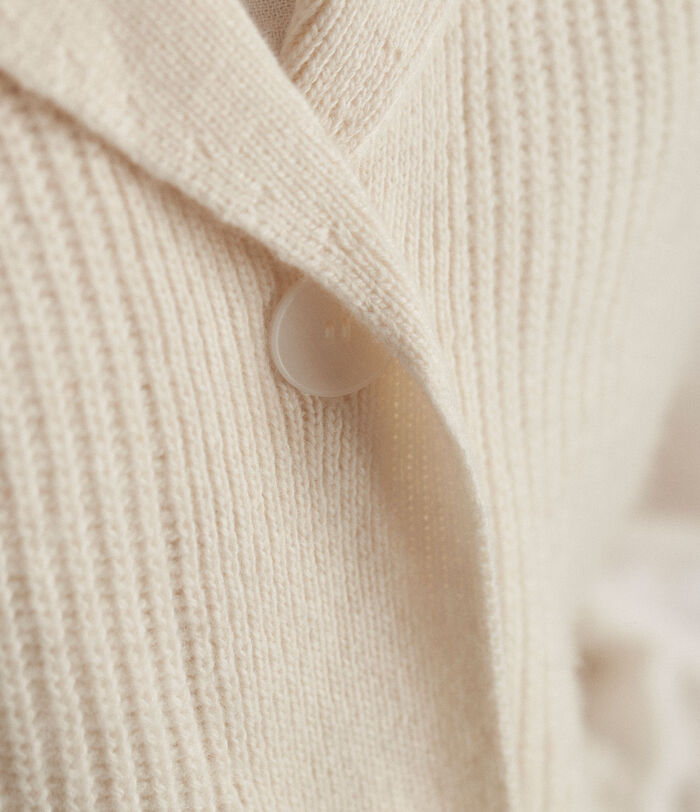 Meryl responsible wool sleeveless cardigan PhotoZ | 1-2-3
