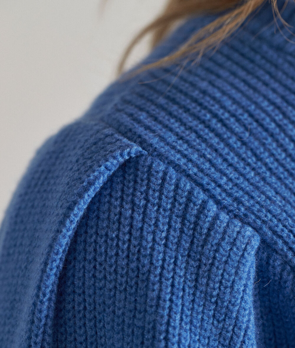 Martial blue wool jumper PhotoZ | 1-2-3